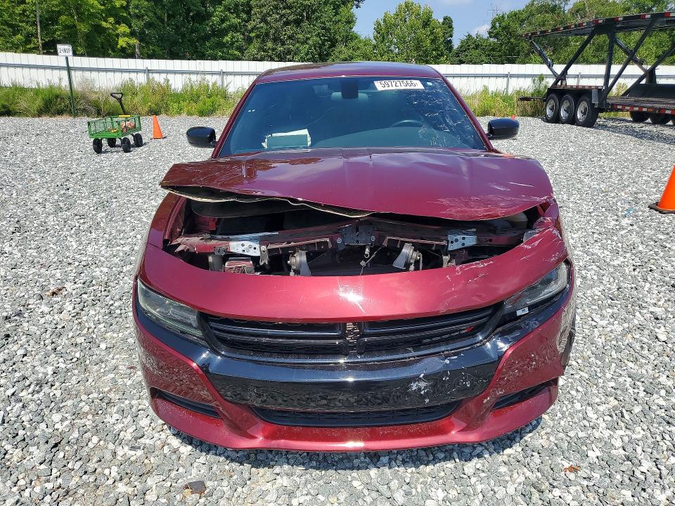 59727566 :رقم المزاد ، 2C3CDXBG4JH135889 vin ، 2018 Dodge Charger مزاد بيع
