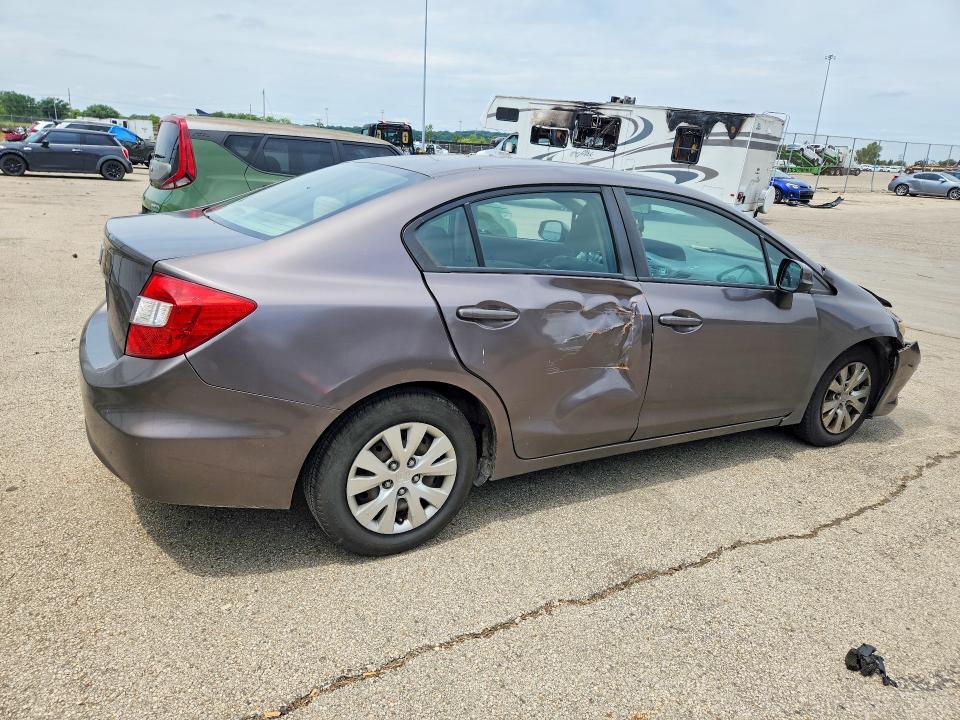 Aukcja sprzedaży 2012 Honda Civic, vin: 19XFB2F55CE061021, numer aukcji: 62459486