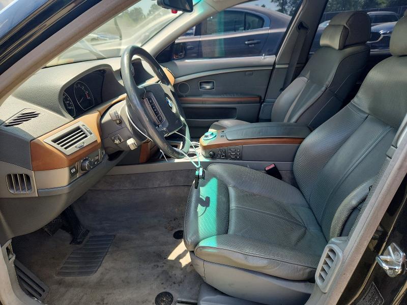 2003 Bmw 745 მანქანა იყიდება აუქციონზე, vin: WBAGN63413DR09490, აუქციონის ნომერი: 63110396
