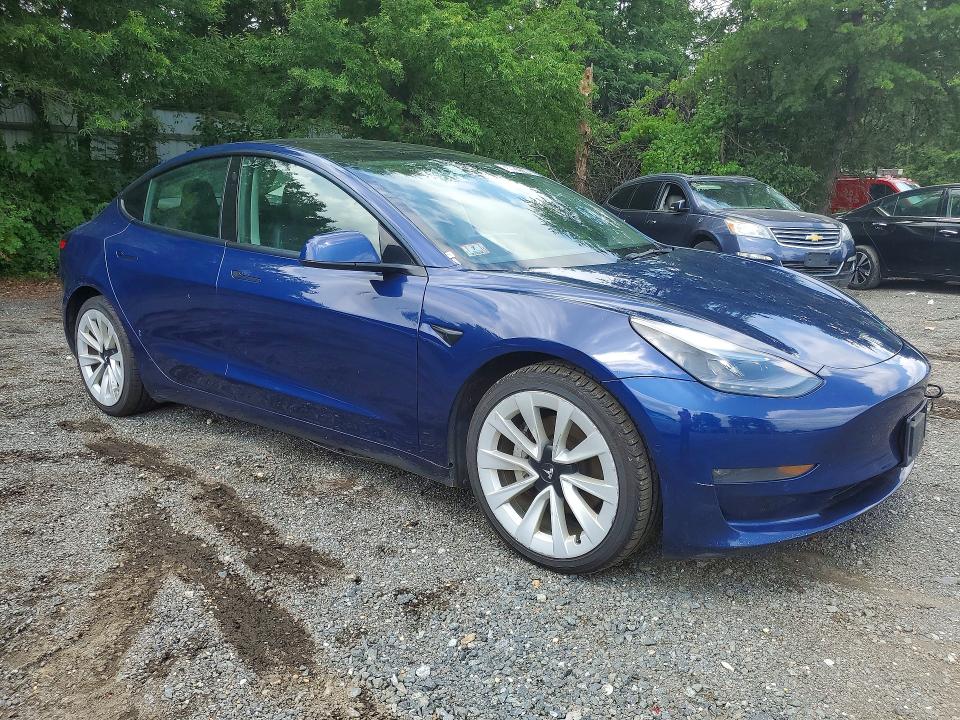 Aukcja sprzedaży 2022 Tesla Model 3, vin: 5YJ3E1EB3NF289754, numer aukcji: 59821146