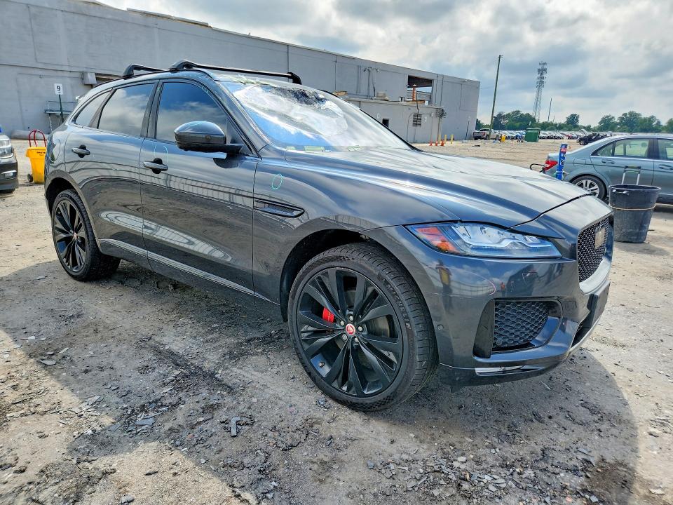 2018 Jaguar F-pace მანქანა იყიდება აუქციონზე, vin: SADCM2FV7JA328421, აუქციონის ნომერი: 85987555