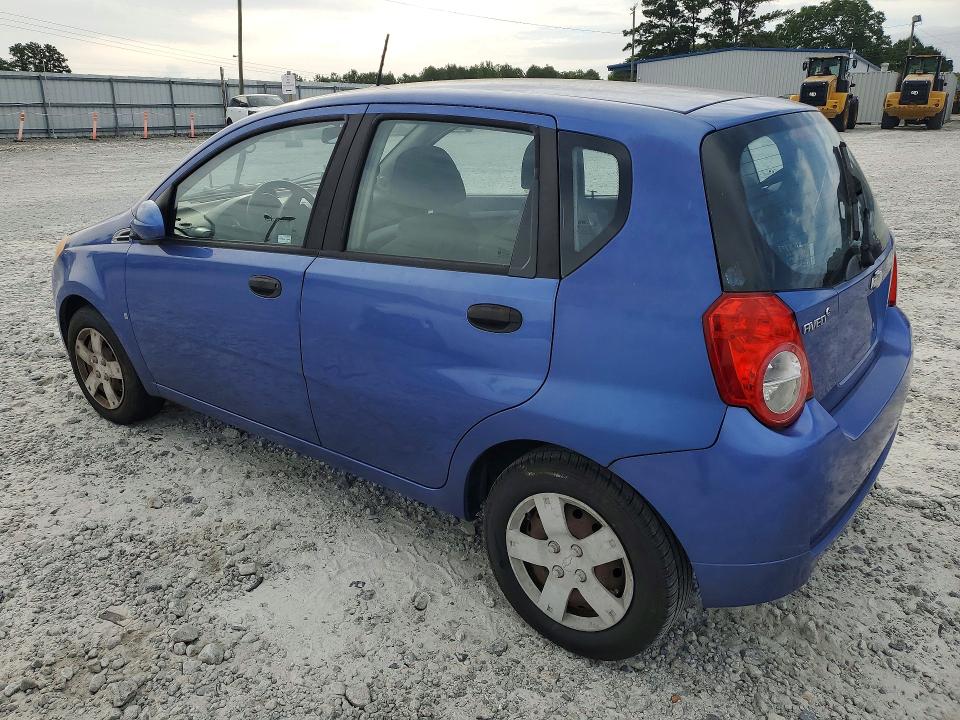 2009 Chevrolet Aveo მანქანა იყიდება აუქციონზე, vin: KL1TD66E79B640318, აუქციონის ნომერი: 62140406