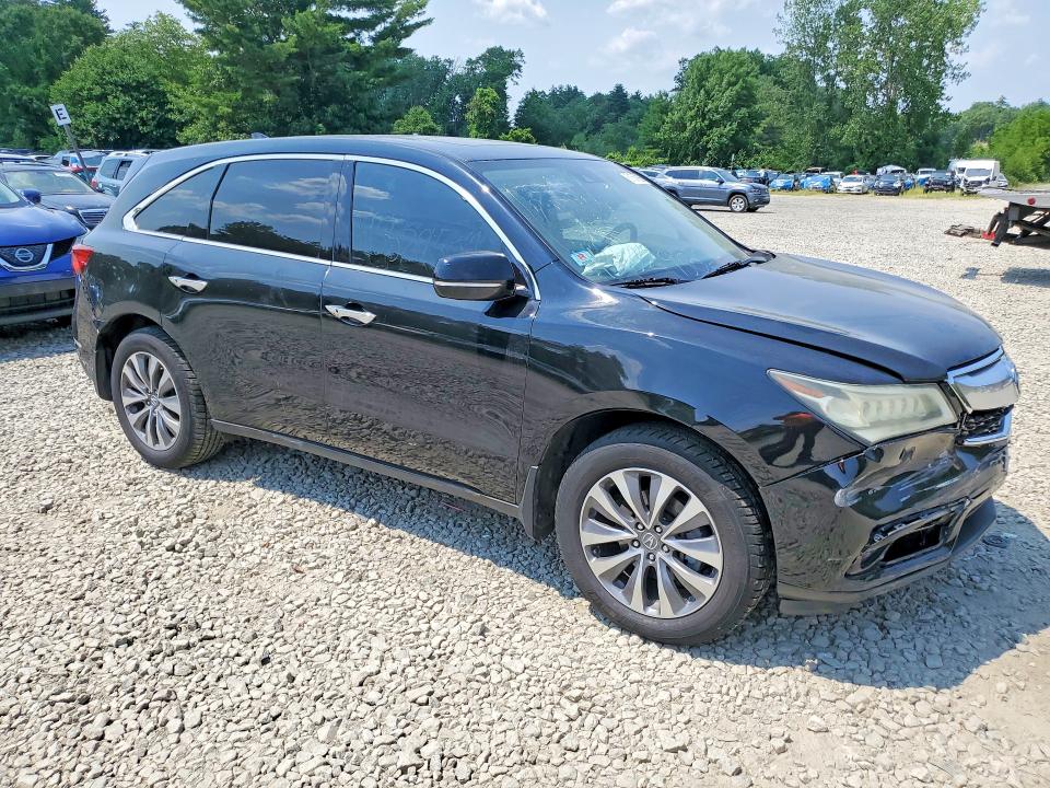2014 Acura Mdx მანქანა იყიდება აუქციონზე, vin: 5FRYD4H63EB048025, აუქციონის ნომერი: 61536926