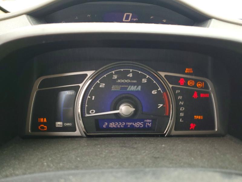 62760056 :رقم المزاد ، JHMFA36228S019892 vin ، 2008 Honda Civic مزاد بيع