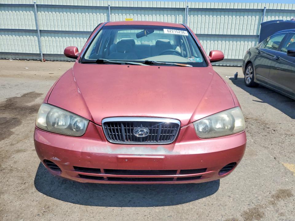 2002 Hyundai Elantra მანქანა იყიდება აუქციონზე, vin: KMHDN45D92U399911, აუქციონის ნომერი: 62215236