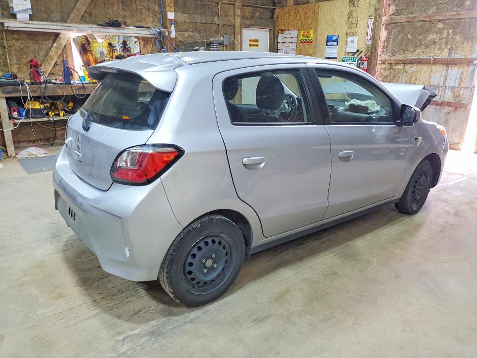 2024 Mitsubishi Mirage მანქანა იყიდება აუქციონზე, vin: ML32AUHJ2RH028314, აუქციონის ნომერი: 60174896
