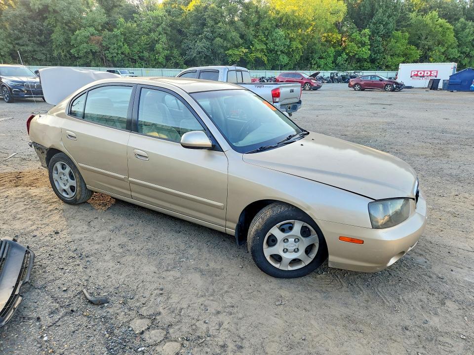 2003 Hyundai Elantra მანქანა იყიდება აუქციონზე, vin: KMHDN45D63U499207, აუქციონის ნომერი: 61779496