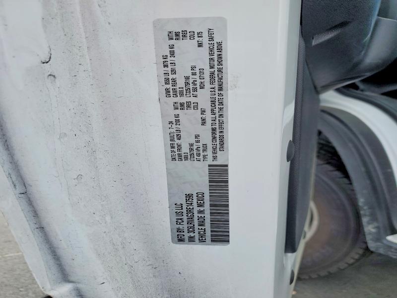 Продажа на аукционе авто 2024 Ram Promaster 1500, vin: 3C6LRVAG3RE147596, номер лота: 59747456