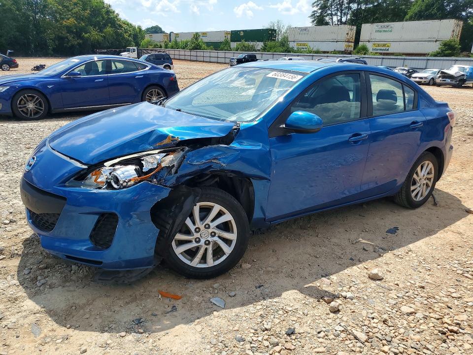 60384156 :رقم المزاد ، JM1BL1V87C1657025 vin ، 2012 Mazda 3 مزاد بيع