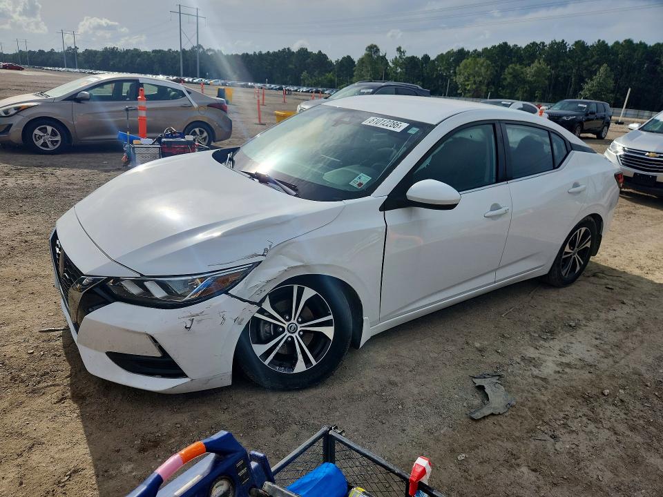 61012286 :رقم المزاد ، 3N1AB8CV5MY301849 vin ، 2021 Nissan Sentra مزاد بيع
