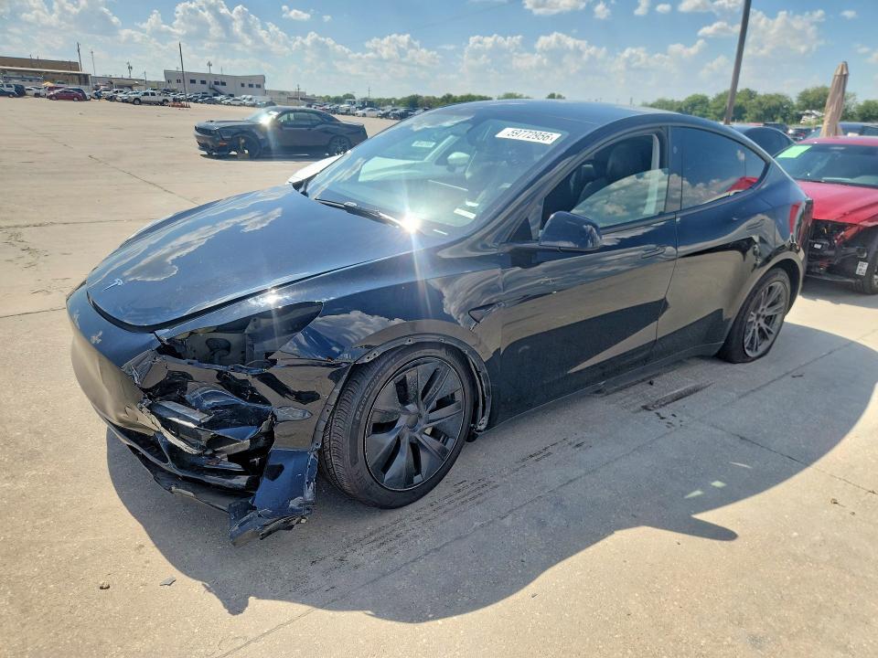 59772956 :رقم المزاد ، 7SAYGDED5SA343599 vin ، 2025 Tesla Model  Y مزاد بيع