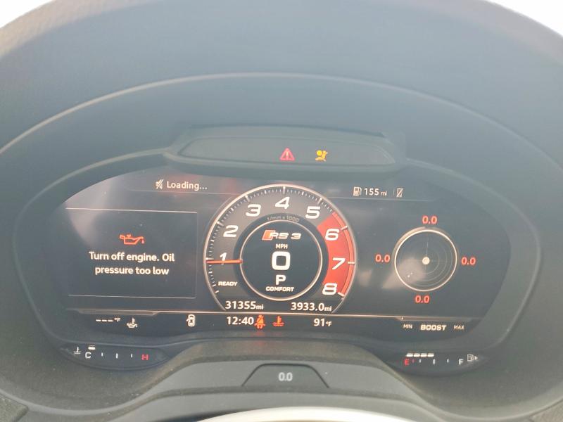 Продаж на аукціоні авто 2019 Audi Rs3, vin: WUABWGFF6KA907329, номер лоту: 61219906