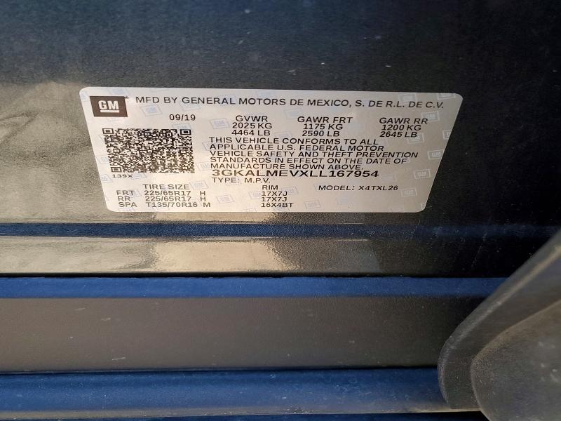 Продажа на аукционе авто 2020 Gmc Terrain, vin: 3GKALMEVXLL167954, номер лота: 60164366
