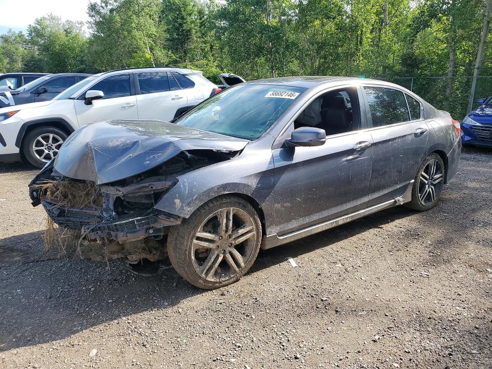 2016 Honda Accord მანქანა იყიდება აუქციონზე, vin: 1HGCR2F55GA800980, აუქციონის ნომერი: 58692146