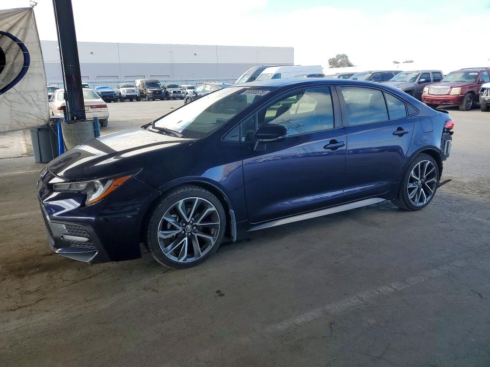 59385576 :رقم المزاد ، JTDS4RCE1LJ001293 vin ، 2020 Toyota Corolla مزاد بيع
