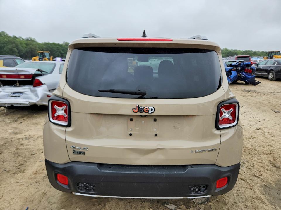 Продажа на аукционе авто 2015 Jeep Renegade, vin: ZACCJBDT4FPC45851, номер лота: 60085506