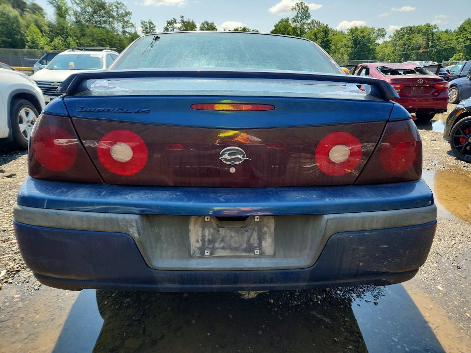 2003 Chevrolet Impala მანქანა იყიდება აუქციონზე, vin: 2G1WH52K339388083, აუქციონის ნომერი: 62439776