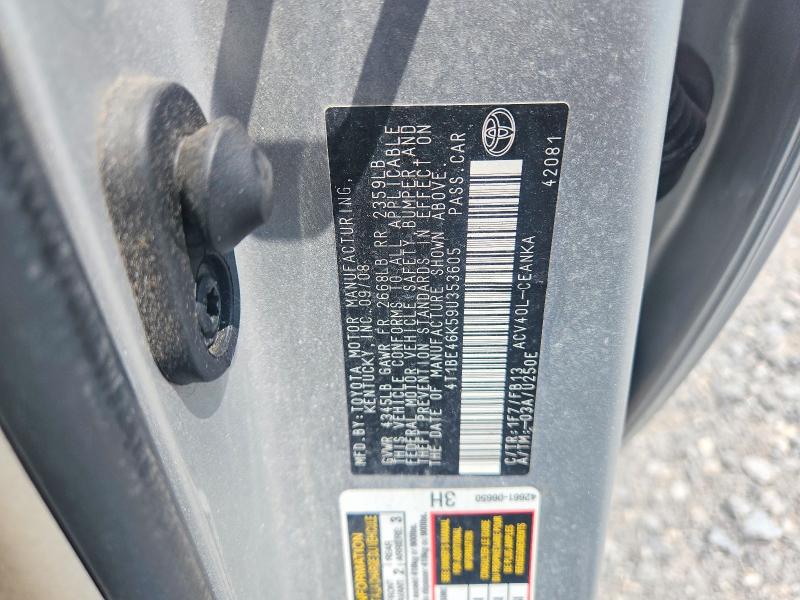 Aukcja sprzedaży 2009 Toyota Camry, vin: 4T1BE46K59U353605, numer aukcji: 61920896