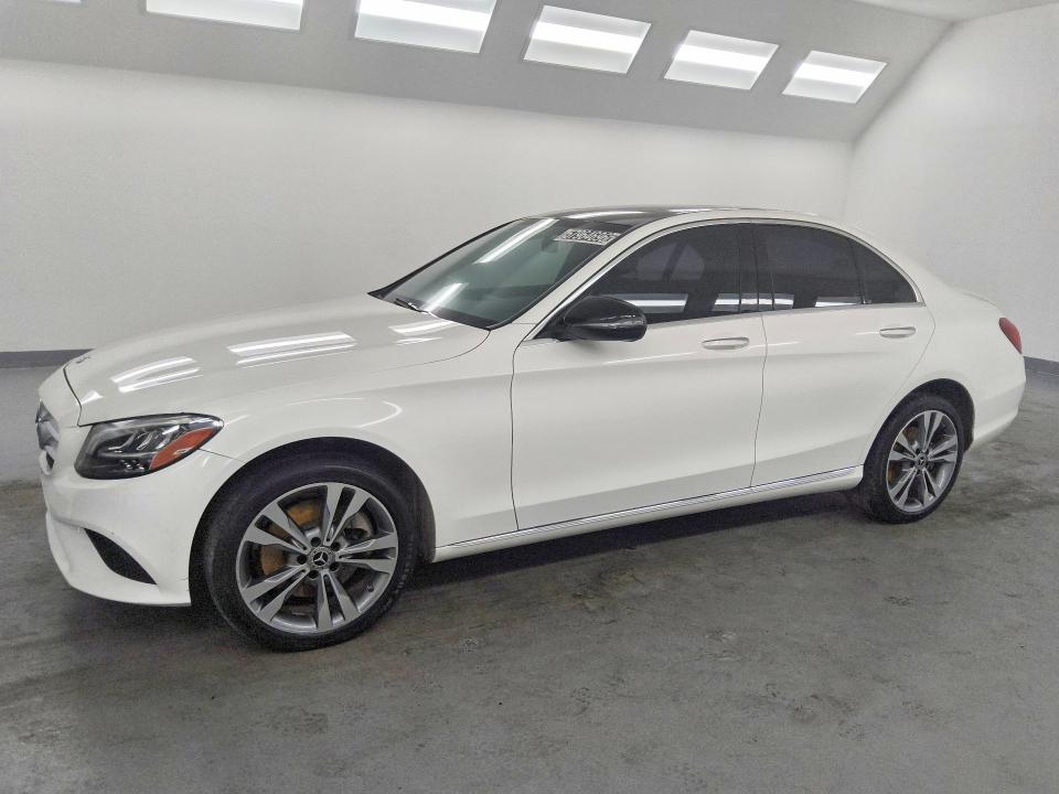 2019 Mercedes-benz C მანქანა იყიდება აუქციონზე, vin: 55SWF8EB6KU297358, აუქციონის ნომერი: 57964696