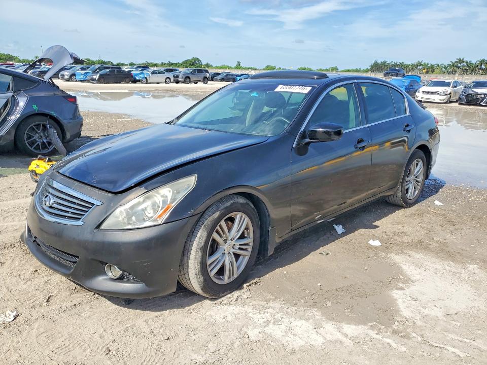 Продаж на аукціоні авто 2012 Infiniti G25 Sedan, vin: JN1DV6AP1CM811842, номер лоту: 63301746