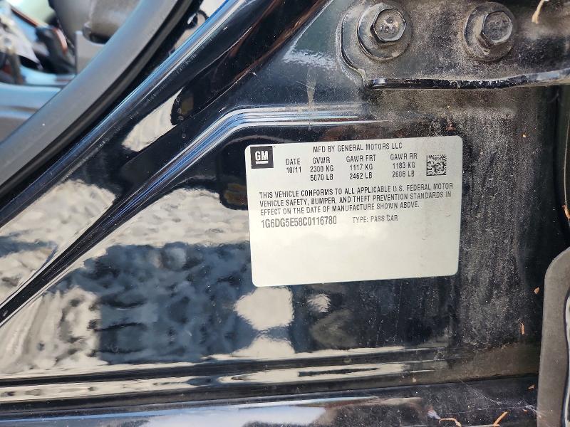 Продаж на аукціоні авто 2012 Cadillac Cts, vin: 1G6DG5E58C0116780, номер лоту: 59286976