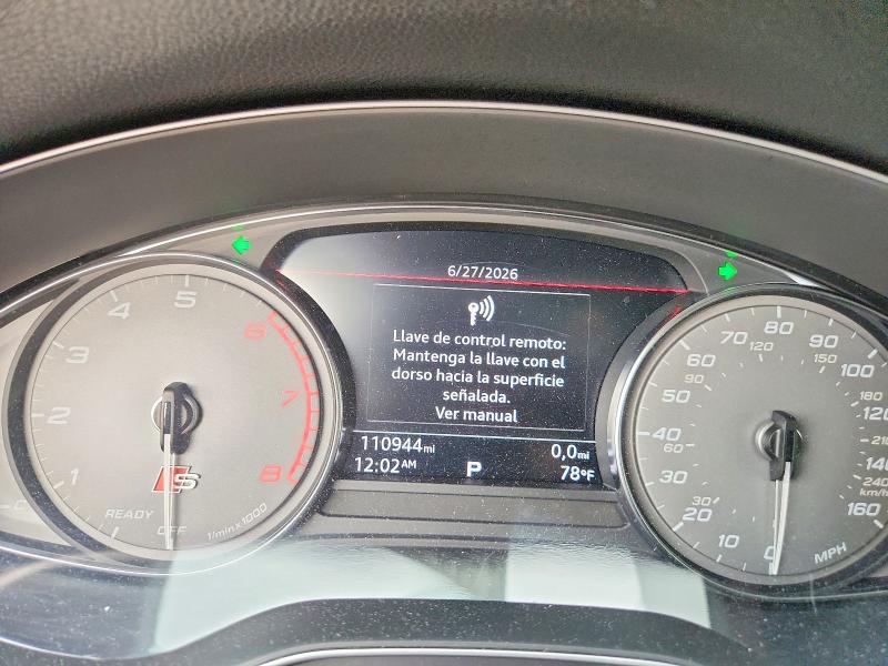 2018 Audi Sq5 მანქანა იყიდება აუქციონზე, vin: WA1A4AFY6J2028283, აუქციონის ნომერი: 60021636