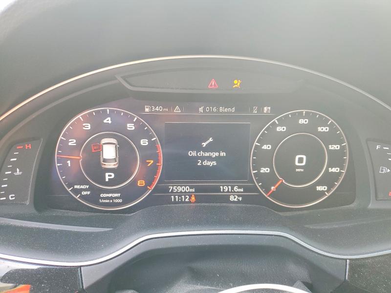 62217426 :رقم المزاد ، WA1LAAF79KD002873 vin ، 2019 Audi Q7 مزاد بيع