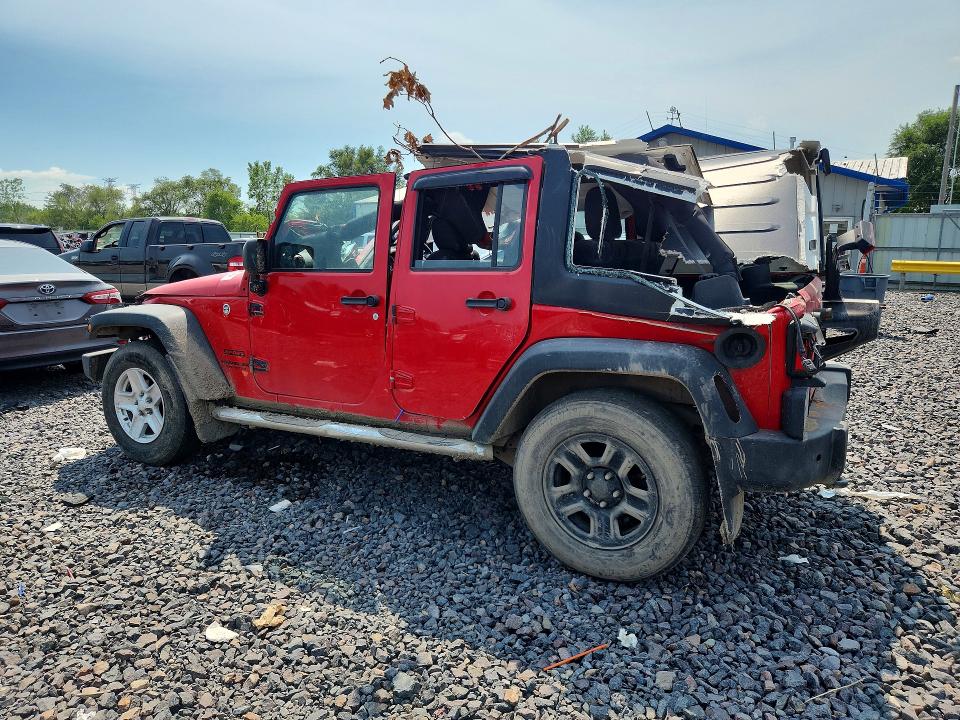 58754816 :رقم المزاد ، 1C4BJWKG9GL271635 vin ، 2016 Jeep Wrangler Unlimited مزاد بيع