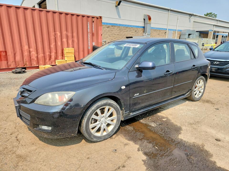 Продажа на аукционе авто 2008 Mazda 3, vin: JM1BK344881171165, номер лота: 60403006