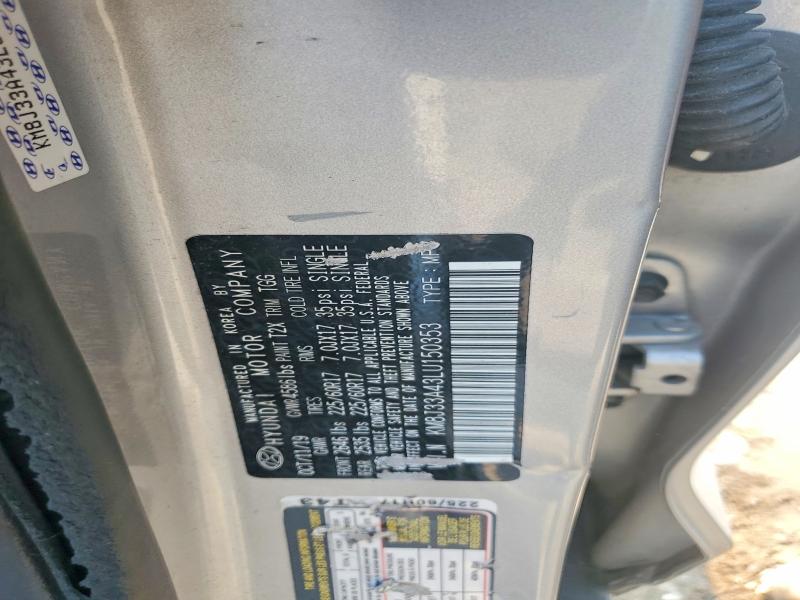Продажа на аукционе авто 2020 Hyundai Tucson, vin: KM8J33A43LU150353, номер лота: 63430746