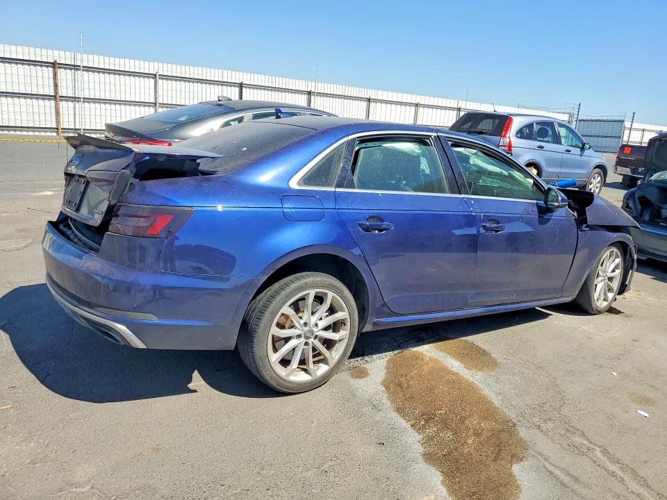 2019 Audi A4 მანქანა იყიდება აუქციონზე, vin: WAUENAF43KN014212, აუქციონის ნომერი: 63140956