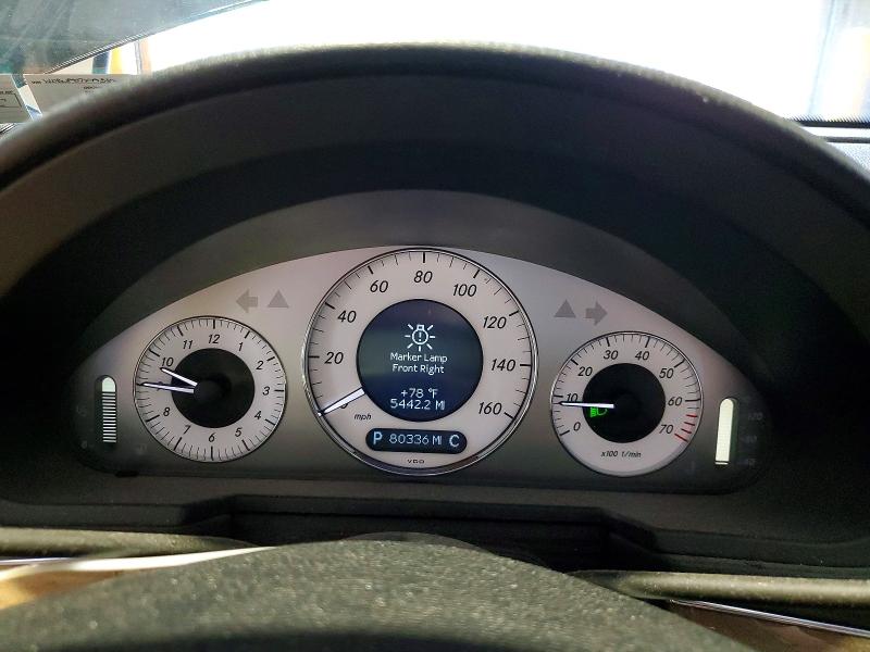 59996236 :رقم المزاد ، WDBUF87X79B390287 vin ، 2009 Mercedes-benz E مزاد بيع