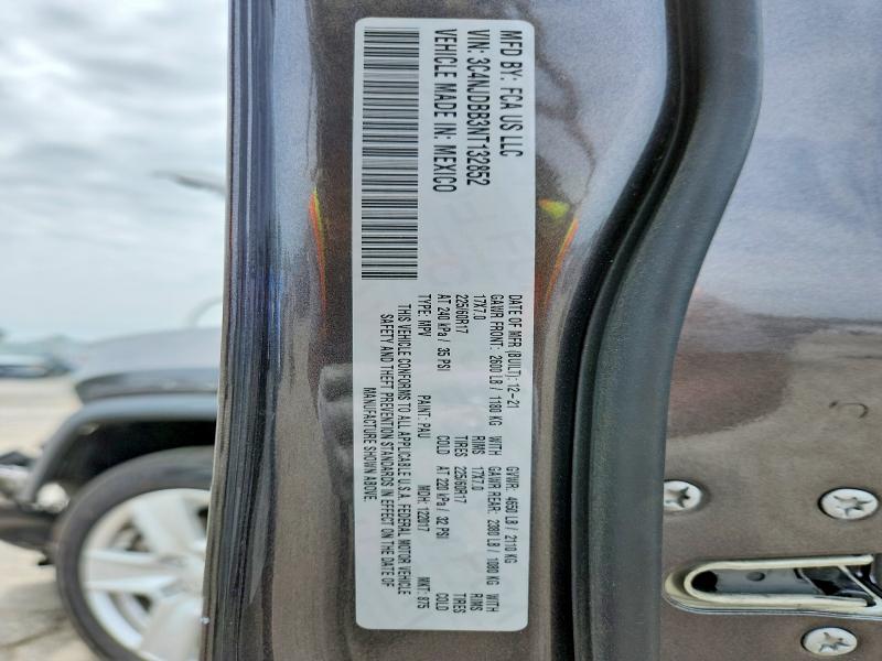 2022 Jeep Compass მანქანა იყიდება აუქციონზე, vin: 3C4NJDBB3NT132852, აუქციონის ნომერი: 61372626