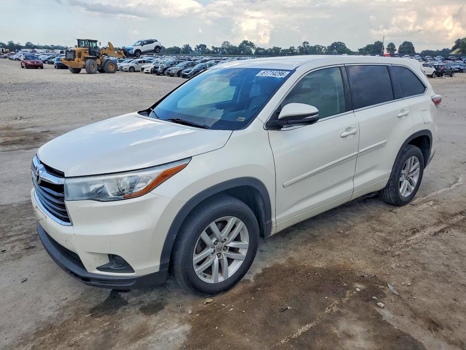 Aukcja sprzedaży 2015 Toyota Highlander, vin: 5TDZKRFH8FS055773, numer aukcji: 61714296