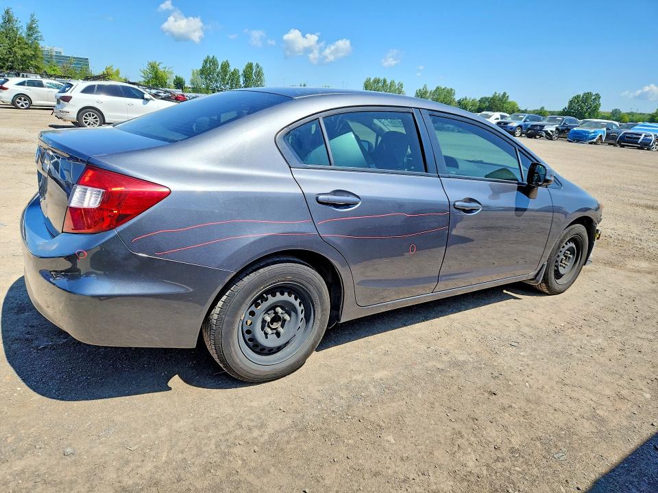 2012 Honda Civic მანქანა იყიდება აუქციონზე, vin: 2HGFB2F40CH110526, აუქციონის ნომერი: 61735106