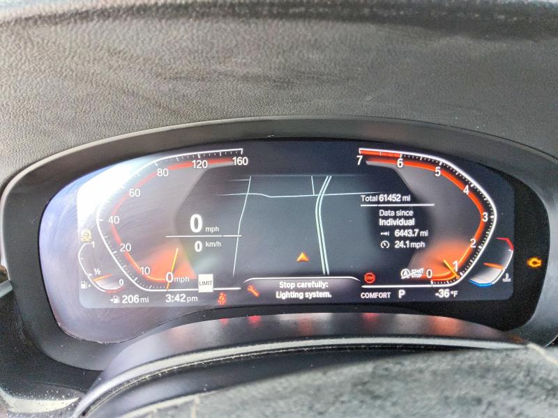 60013096 :رقم المزاد ، WBAJR3C00LCE55117 vin ، 2020 Bmw 530 مزاد بيع