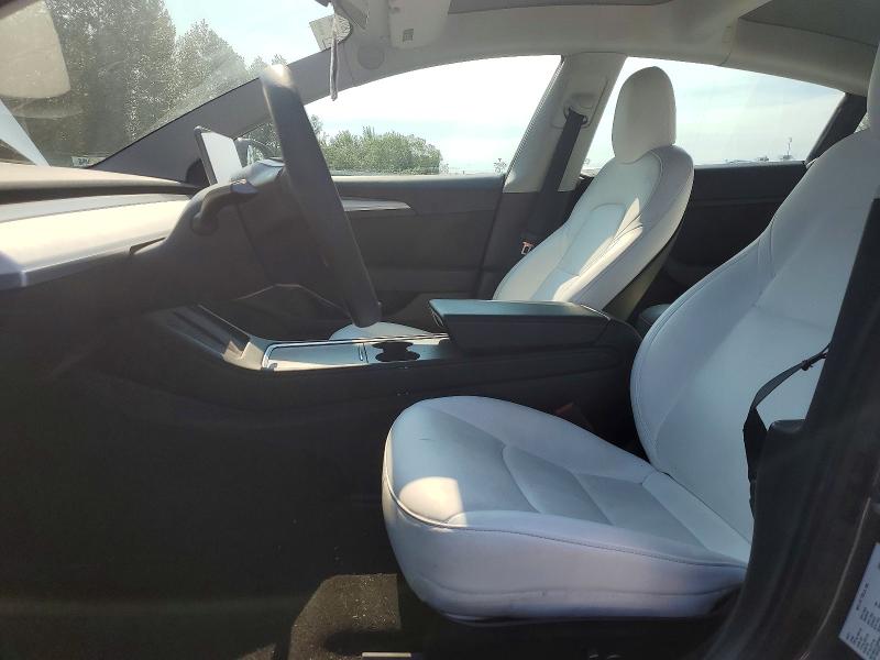 2021 Tesla Model 3 მანქანა იყიდება აუქციონზე, vin: 5YJ3E1EB5MF051077, აუქციონის ნომერი: 60706446