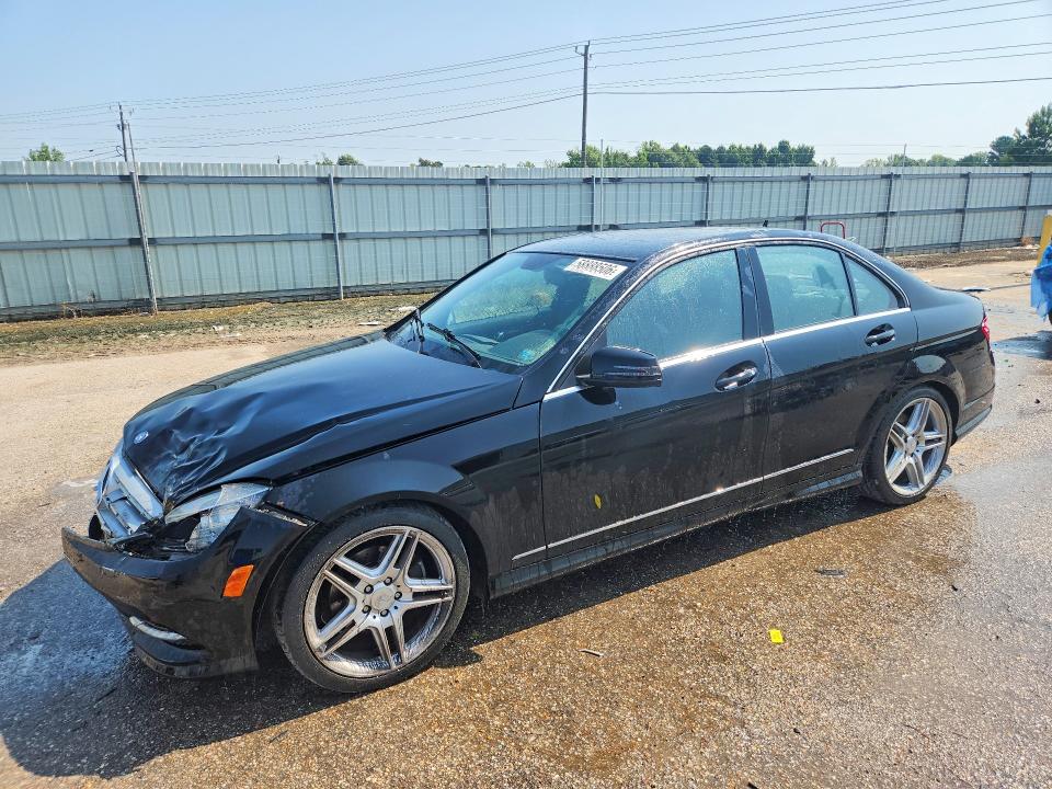 58888506 :رقم المزاد ، WDDGF5EB2BA522054 vin ، 2011 Mercedes-benz C مزاد بيع