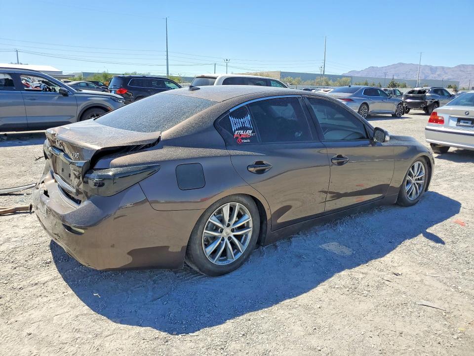 85983375 :رقم المزاد ، JN1AV7APXEM690899 vin ، 2014 Infiniti Q50 Hybrid مزاد بيع