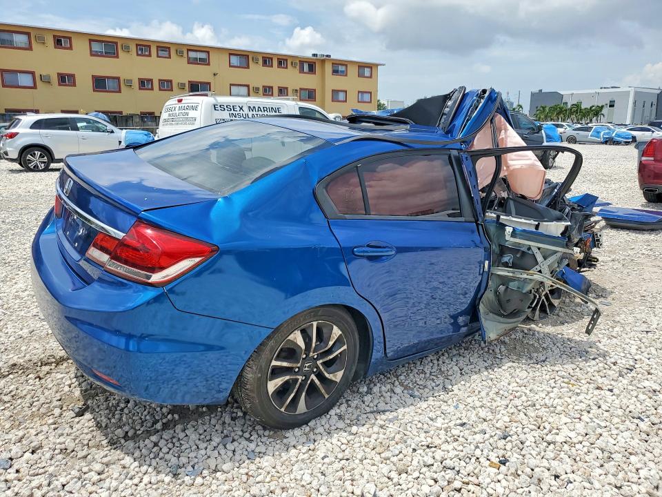 61809206 :رقم المزاد ، 19XFB2F88DE221274 vin ، 2013 Honda Civic مزاد بيع