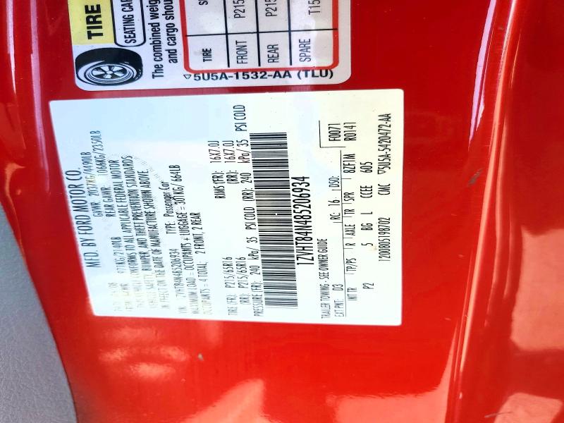 Aukcja sprzedaży 2008 Ford Mustang, vin: 1ZVHT84N485206934, numer aukcji: 61581296