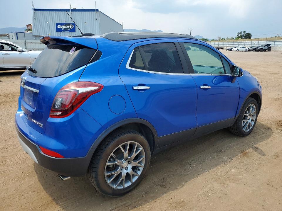 60221086 :رقم المزاد ، KL4CJ2SB1HB162248 vin ، 2017 Buick Encore مزاد بيع