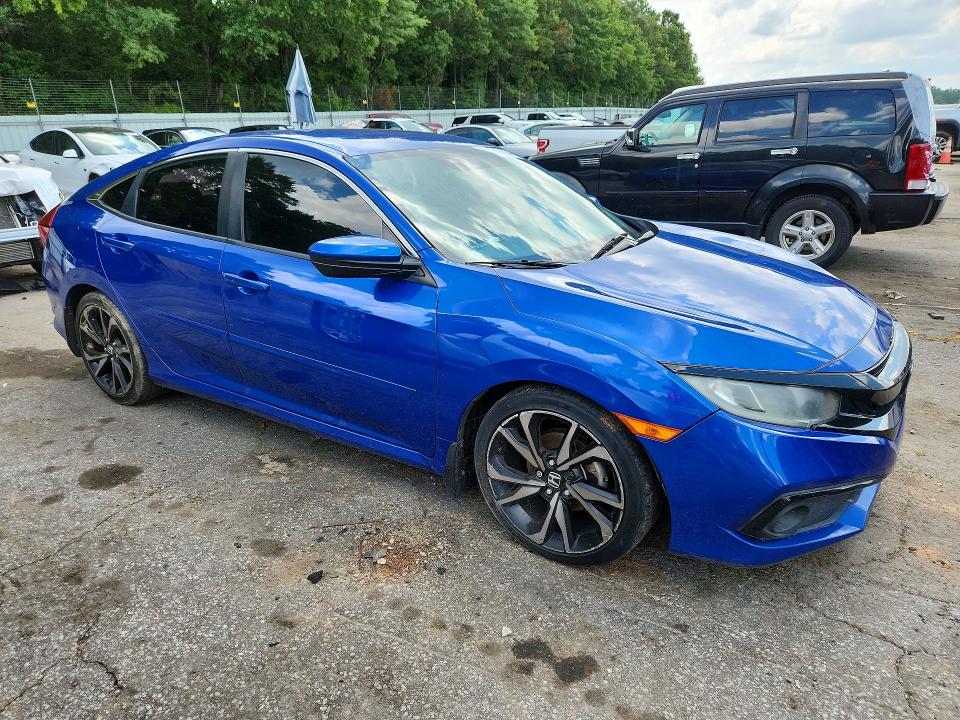 Продажа на аукционе авто 2020 Honda Civic, vin: 2HGFC2F86LH520215, номер лота: 60743546