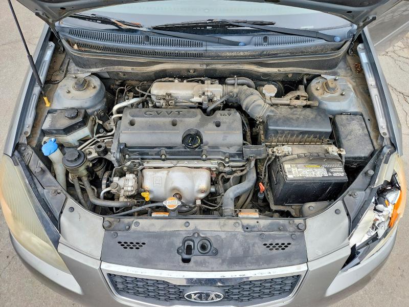 2011 Kia Rio მანქანა იყიდება აუქციონზე, vin: KNADH4A32B6950688, აუქციონის ნომერი: 57918916