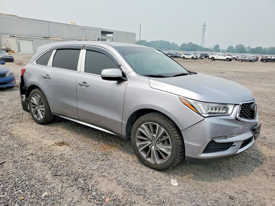 2017 Acura Mdx მანქანა იყიდება აუქციონზე, vin: 5FRYD4H53HB016848, აუქციონის ნომერი: 61087706