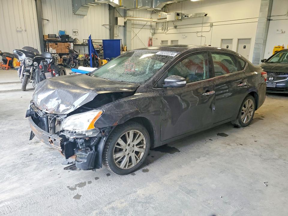 2013 Nissan Sentra მანქანა იყიდება აუქციონზე, vin: 3N1AB7AP6DL619068, აუქციონის ნომერი: 58333236