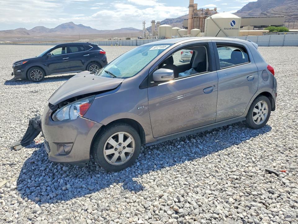 2015 Mitsubishi Mirage მანქანა იყიდება აუქციონზე, vin: ML32A4HJ8FH052709, აუქციონის ნომერი: 60721006