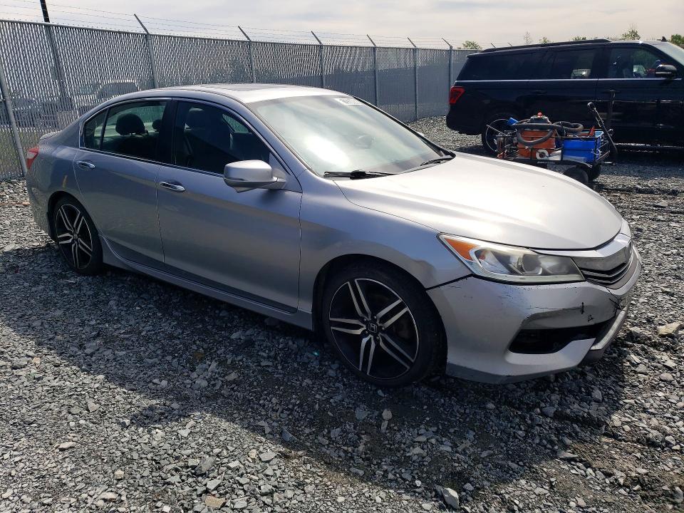 61930486 :رقم المزاد ، 1HGCR2F53GA804204 vin ، 2016 Honda Accord مزاد بيع