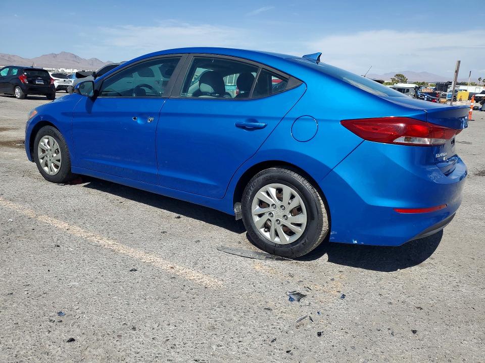 62958806 :رقم المزاد ، KMHD74LF1HU091168 vin ، 2017 Hyundai Elantra مزاد بيع