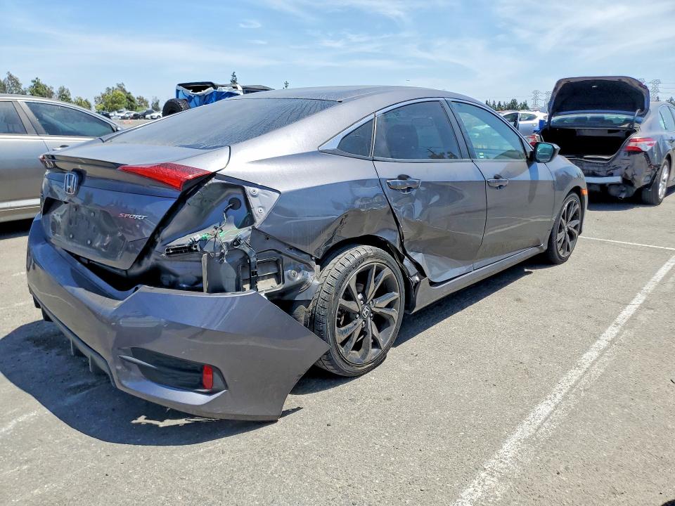 Продажа на аукционе авто 2021 Honda Civic, vin: 2HGFC2F83MH548104, номер лота: 62141236